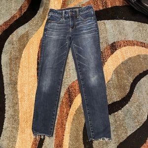 2 pair American Eagle jeans